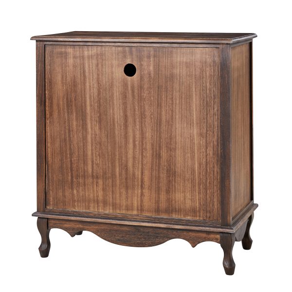 Aanijah Blue Farmhouse Two Door Accent Cabinet 4