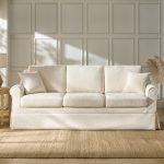 Abegail Linen Slipcovered Farmhouse Down Blend Sofa 7 Abegail Linen Slipcovered Farmhouse Down Blend Sofa