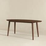 Walnut Solid Wood Mid Century Modern Dining Table 10 Walnut Solid Wood Mid Century Modern Dining Table