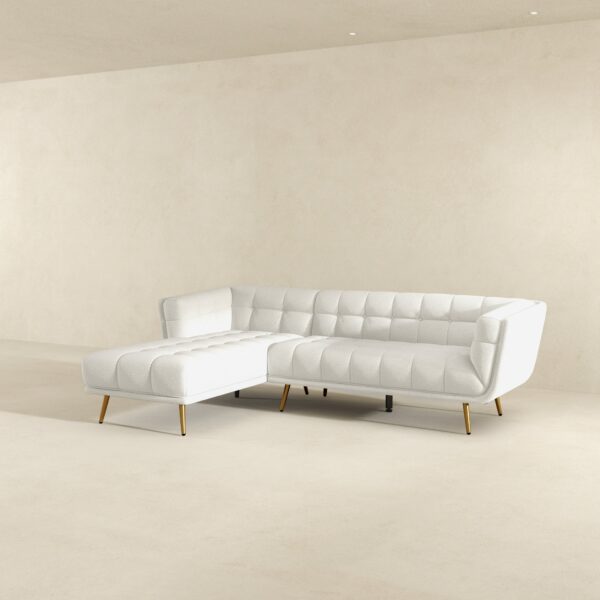 AddisonLeftSectionalCreamBoucleSofa 2