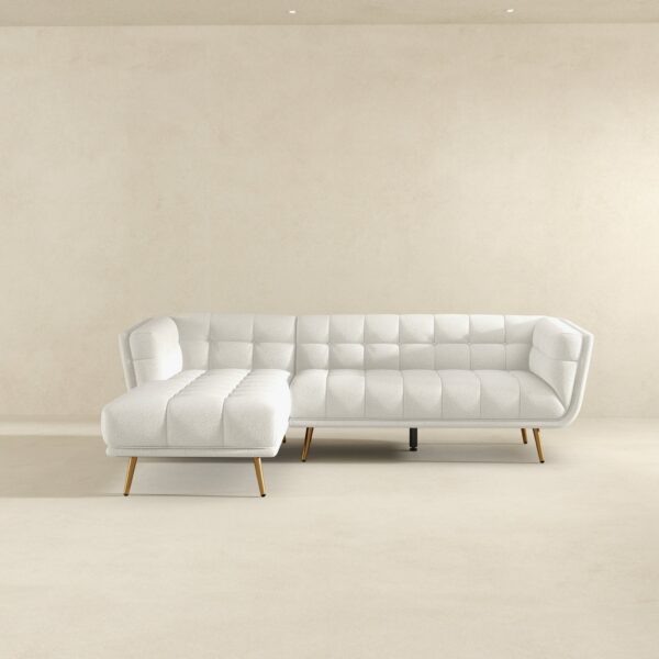 AddisonLeftSectionalCreamBoucleSofa 3