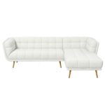 Cream Boucle Right Sectional Sofa Addison Style