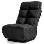 Adjustable 6-Position Folding Floor Chair with 360-Degree Swivel Base 32 Adjustable 6-Position Folding Floor Chair with 360-Degree Swivel Base