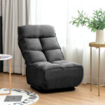 Adjustable 6-Position Folding Floor Chair with 360-Degree Swivel Base 36 Adjustable 6-Position Folding Floor Chair with 360-Degree Swivel Base