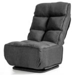 Adjustable 6-Position Folding Floor Chair with 360-Degree Swivel Base 39 Adjustable 6-Position Folding Floor Chair with 360-Degree Swivel Base