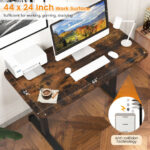 Adjustable Electric Standing Desk with Anti-Collision and Cable Management