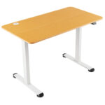 Adjustable Electric Standing Desk with Anti-Collision and Cable Management