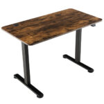 Adjustable Electric Standing Desk with Anti-Collision and Cable Management