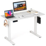 Adjustable Electric Standing Desk with Memory Settings and Cable Management