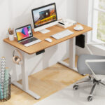 Adjustable Electric Standing Desk with Memory Settings and Cable Management