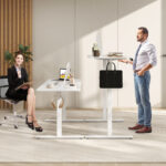 Adjustable Electric Standing Desk with Memory Settings and Hooks 37 Adjustable Electric Standing Desk with Memory Settings and Hooks
