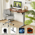 Adjustable Electric Standing Desk with Memory and Spacious Tabletop