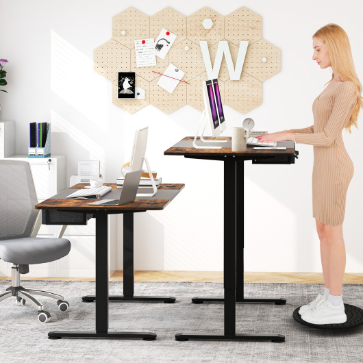 Adjustable Electric Standing Desk with USB Port and Drawer 12 Adjustable Electric Standing Desk with USB Port and Drawer - Image 12