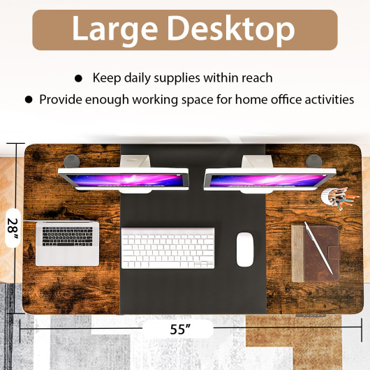 Adjustable Electric Standing Desk with USB Port and Drawer 14 Adjustable Electric Standing Desk with USB Port and Drawer - Image 14