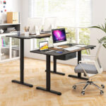 Adjustable Electric Standing Desk with USB Port and Drawer 47 Adjustable Electric Standing Desk with USB Port and Drawer