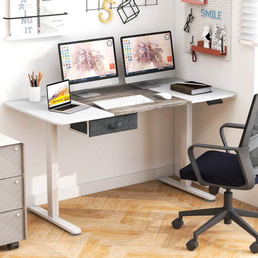 Adjustable Electric Standing Desk with USB Port and Drawer 22 Adjustable Electric Standing Desk with USB Port and Drawer - Image 22