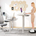 Adjustable Electric Standing Desk with USB Port and Drawer 51 Adjustable Electric Standing Desk with USB Port and Drawer