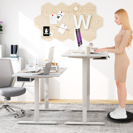 Adjustable Electric Standing Desk with USB Port and Drawer 23 Adjustable Electric Standing Desk with USB Port and Drawer - Image 23