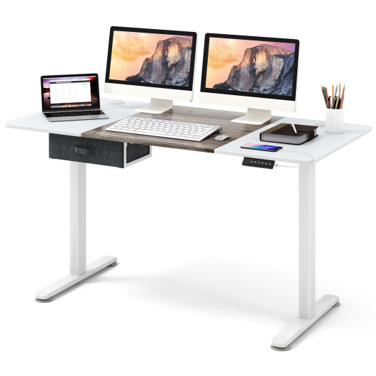 Adjustable Electric Standing Desk with USB Port and Drawer 24 Adjustable Electric Standing Desk with USB Port and Drawer - Image 24