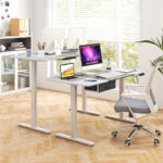 Adjustable Electric Standing Desk with USB Port and Drawer 54 Adjustable Electric Standing Desk with USB Port and Drawer