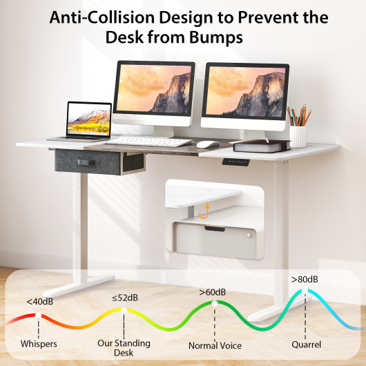 Adjustable Electric Standing Desk with USB Port and Drawer 28 Adjustable Electric Standing Desk with USB Port and Drawer - Image 28