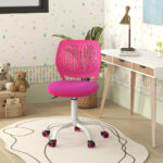 Adjustable Ergonomic Kids Desk Chair with Wheels and Mesh Back