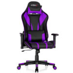 Adjustable RGB Gaming Chair with LED Lights and Ergonomic Design