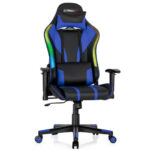 Adjustable RGB Gaming Chair with LED Lights and Ergonomic Design
