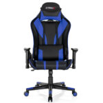 Adjustable RGB Gaming Chair with LED Lights and Ergonomic Design