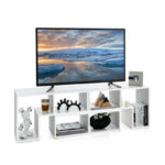 Adjustable TV Stand with Shelves for TVs Up to 65 Inches (3-Piece) 39 Adjustable TV Stand with Shelves for TVs Up to 65 Inches (3-Piece)