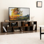 Adjustable TV Stand with Shelves for TVs Up to 65 Inches (3-Piece) 43 Adjustable TV Stand with Shelves for TVs Up to 65 Inches (3-Piece)