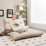 Adjustable 3-in-1 Floor Sofa Bed with Lumbar Pillows 16 Adjustable 3-in-1 Floor Sofa Bed with Lumbar Pillows