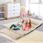 Adjustable 3-in-1 Floor Sofa Bed with Lumbar Pillows 20 Adjustable 3-in-1 Floor Sofa Bed with Lumbar Pillows