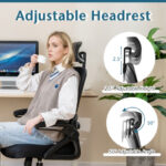 Ergonomic Office Chair with Adjustable Lumbar Support and Headrest 20 Ergonomic Office Chair with Adjustable Lumbar Support and Headrest