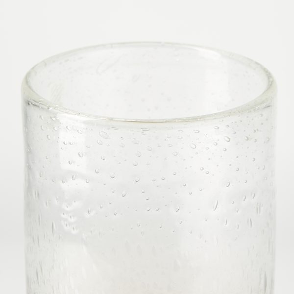 Adriatic I Small Brushed Gold Metal Glass Vase 5