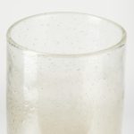 Adriatic II Large Brushed Gold Metal Glass Vase