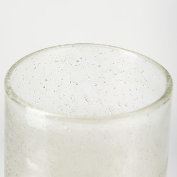 Adriatic II Large Brushed Gold Metal Glass Vase 6