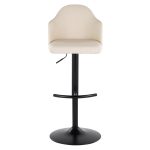 Ahoy Cream Faux Leather Adjustable Contemporary Barstools (Set of 2) 21 Ahoy Cream Faux Leather Adjustable Contemporary Barstools (Set of 2)