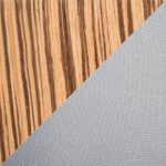 Ahoy Zebra Wood Light Grey Fabric Counter Stools (Set of 2) 18 Ahoy Zebra Wood Light Grey Fabric Counter Stools (Set of 2)