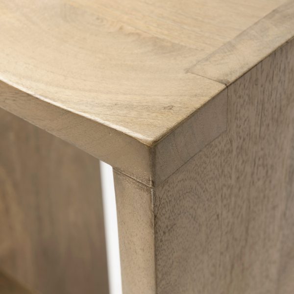 Aida 26 Seat Height Light Brown Wood Counter Stool 7