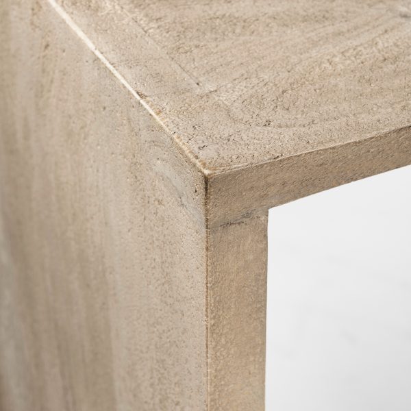 Aida 26 Seat Height Light Gray Wood Counter Stool 7
