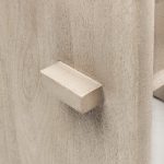 Aida 26" Seat Height Light Gray Wood Counter Stool