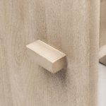 Aida 30" Seat Height Light Gray Wood Bar Stool