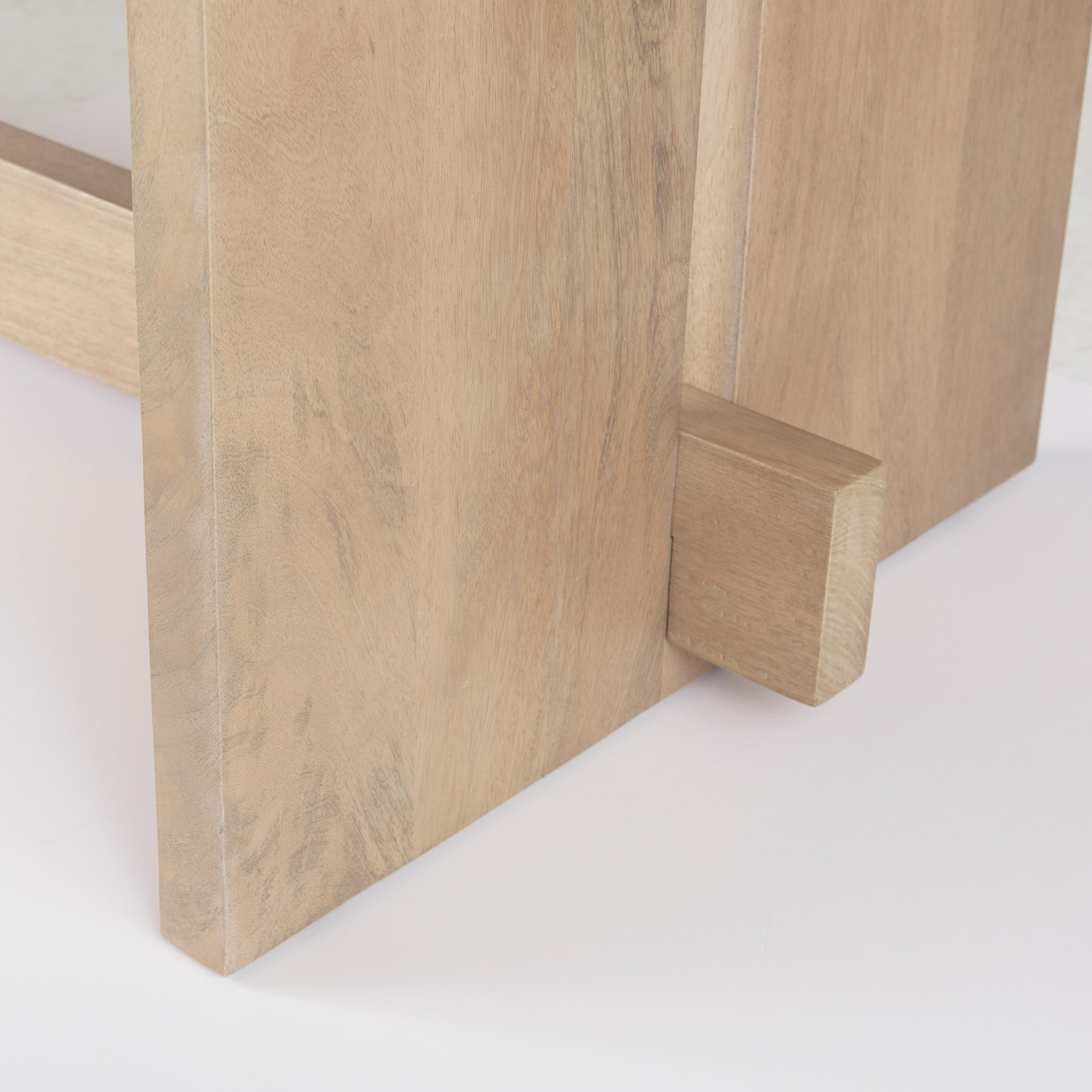 Aida 84L Light Brown Wood Dining Table 10 Aida 84L Light Brown Wood Dining Table - Image 10