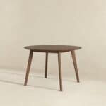 Walnut Solid Wood Dining Table with Smooth Easy-Clean Finish 7 Walnut Solid Wood Dining Table with Smooth Easy-Clean Finish
