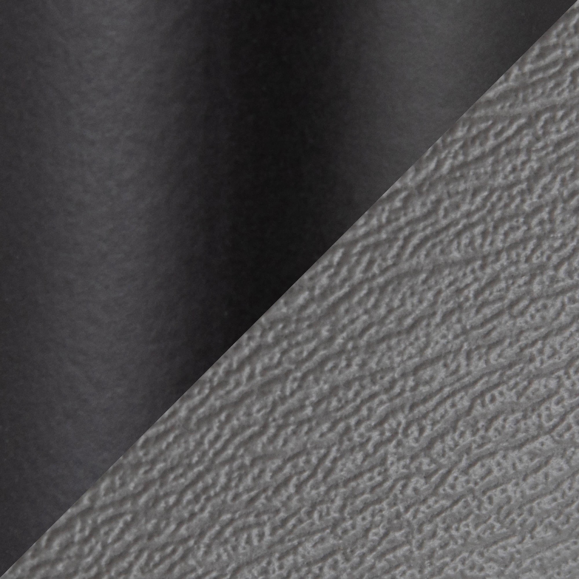 Ale Black Steel Grey Faux Leather Bar Stools (Set of 2) 10 Ale Black Steel Grey Faux Leather Bar Stools (Set of 2) - Image 10