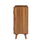 Alexis Walnut Geometric Door Modern Sideboard 10 Alexis Walnut Geometric Door Modern Sideboard