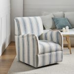 Alice Blue Jacobean Farmhouse Glam Swivel Chair 6 Alice Blue Jacobean Farmhouse Glam Swivel Chair