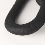 Alix 29.0L x 5.0W x 5.0H Black Wood Link Chain Decorative Object