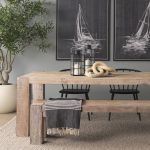 Alize Solid Wood Circular Chain Link Decorative Object